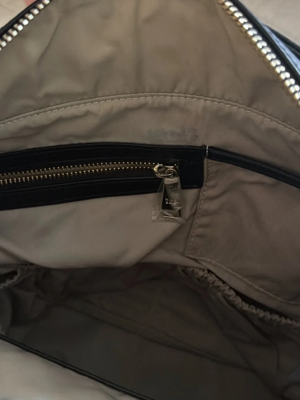 Mina Baie Black Leather-Effect Women's Backpack